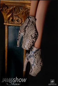 JAMIEshow - JAMIEshow - Armadillo Shoe - Snake Skin - обувь